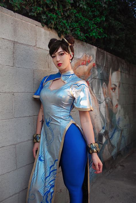 sexy chun li cosplay|Sexy Chun